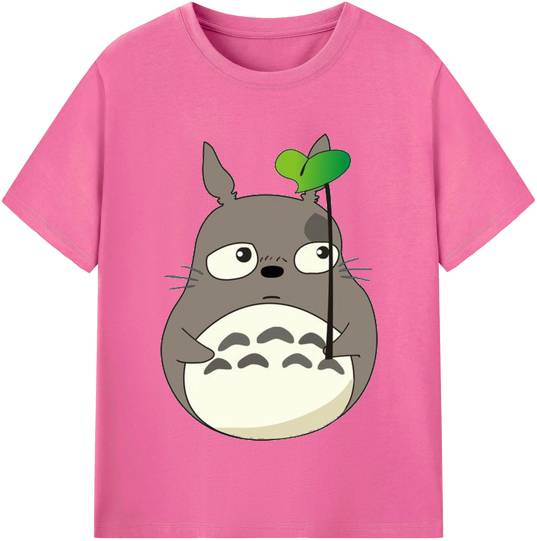（画像用） となりのトトロ 草壁メイ 草壁サツキ My Neighbor Totoro Satsuki Kusakabe Mei Kusakabe レディースカジュアルプリントTシャツ（綿100％）